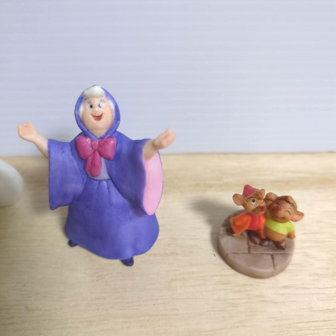 シンデレラ　箱庭フィギュアセット　陶器　置物　加藤工芸　ディズニー