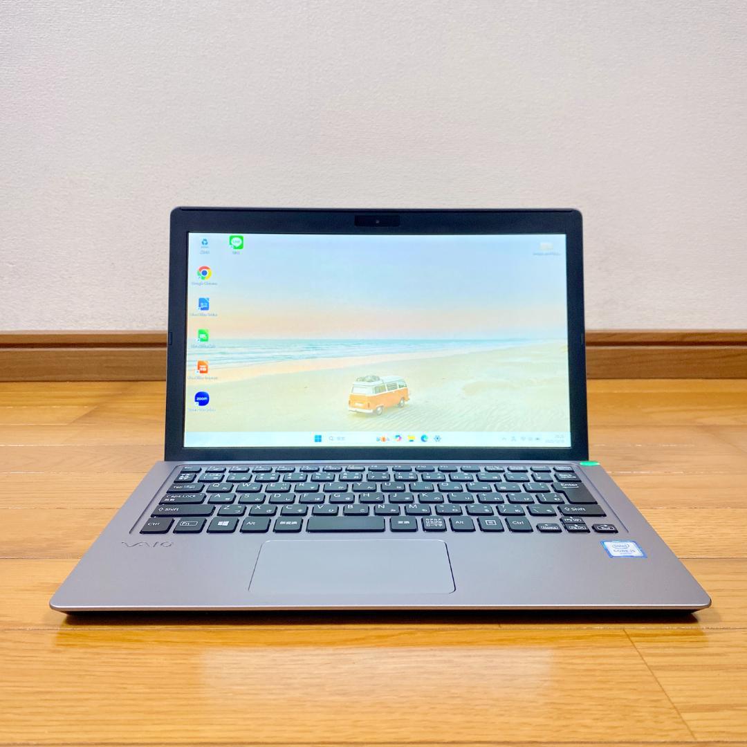 まどんな✨大人気vaio 6世代i5 持ち運びに便利な小型ノートパソコン
