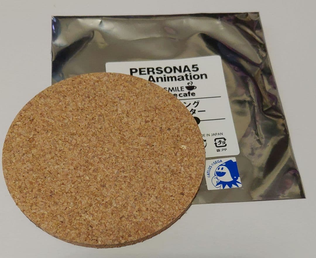 ②コルクコースター　ペルソナ5　高巻 杏　アニメイトカフェ