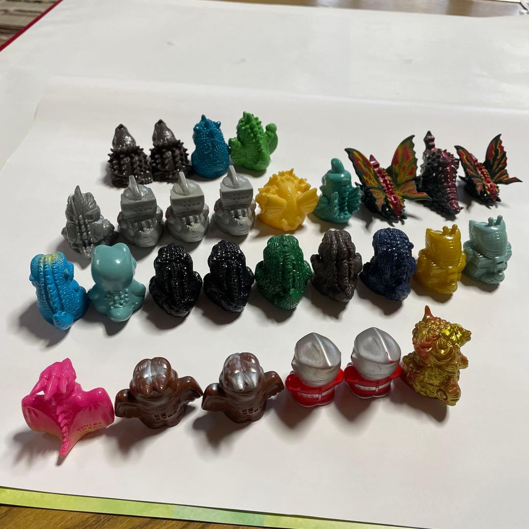 ゴジラ指人形セット　30体