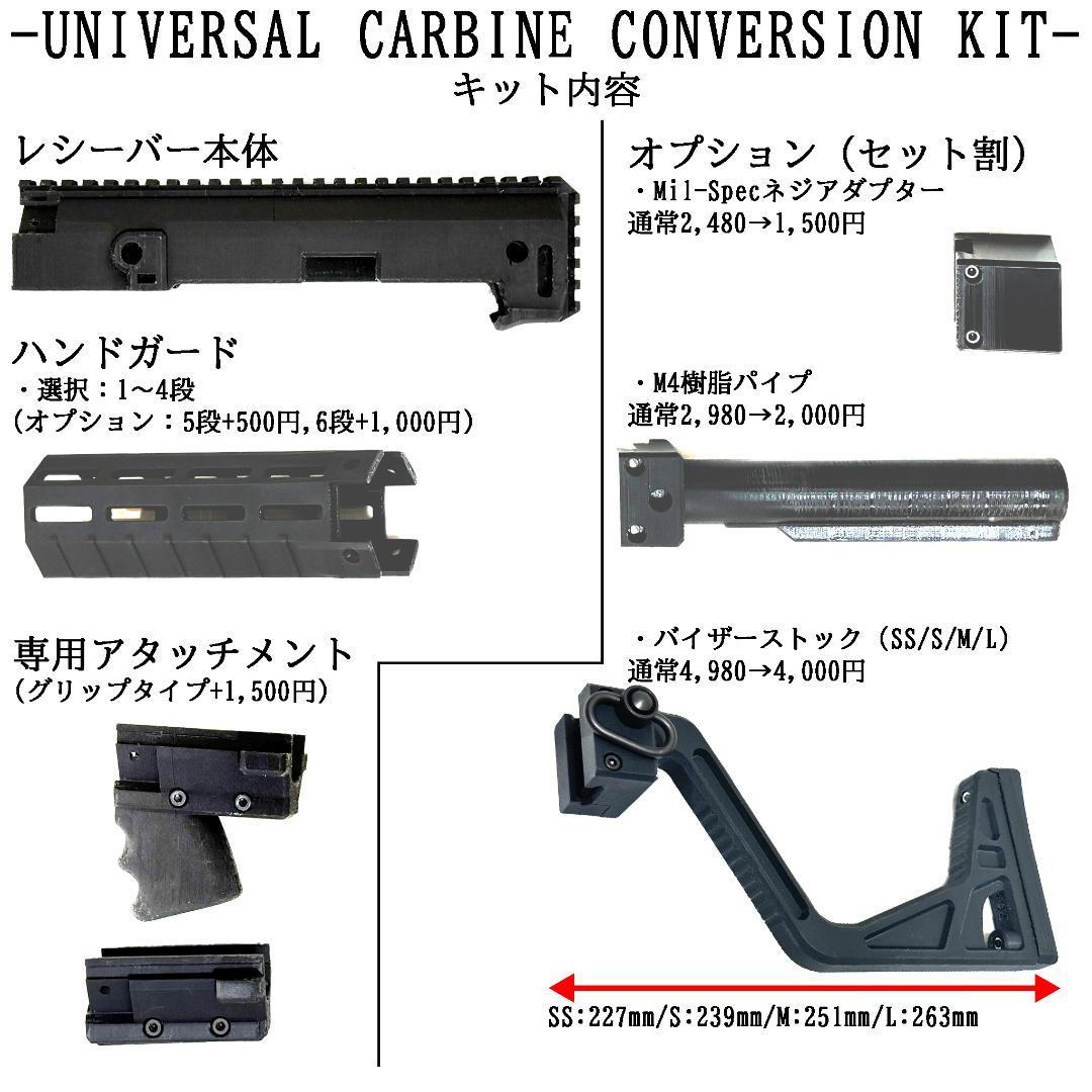 [mi]東京マルイ ソーコム Mk23 カービンキット 5段/Mバイザー