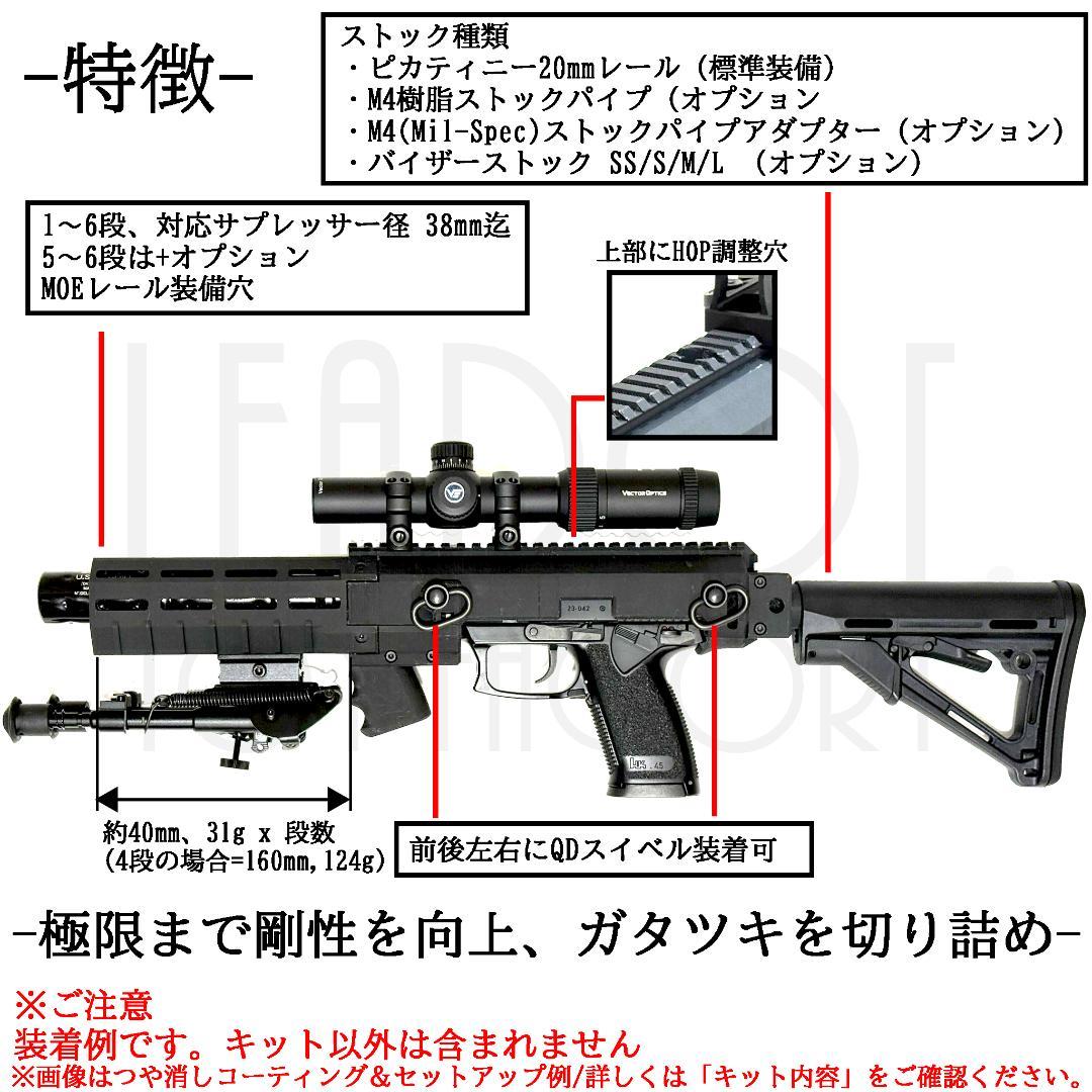 [mi]東京マルイ ソーコム Mk23 カービンキット 5段/Mバイザー