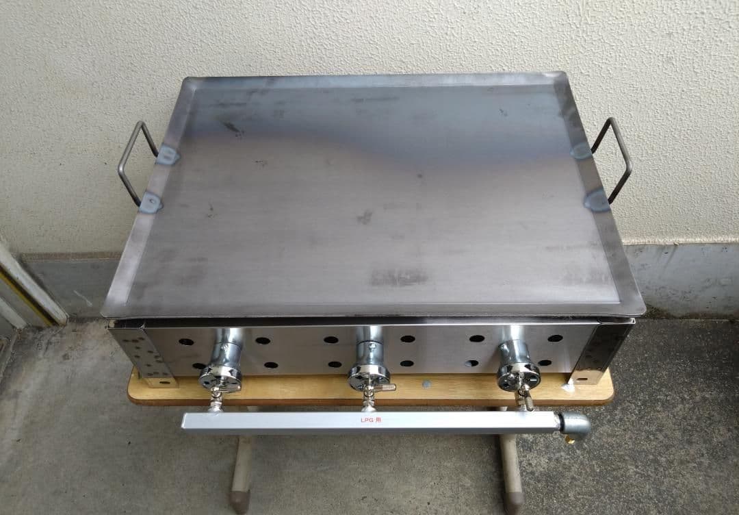 ３日以内に発送します ★ 2万円台 新品 グリラー 業務用 プロパンガス 鉄板焼