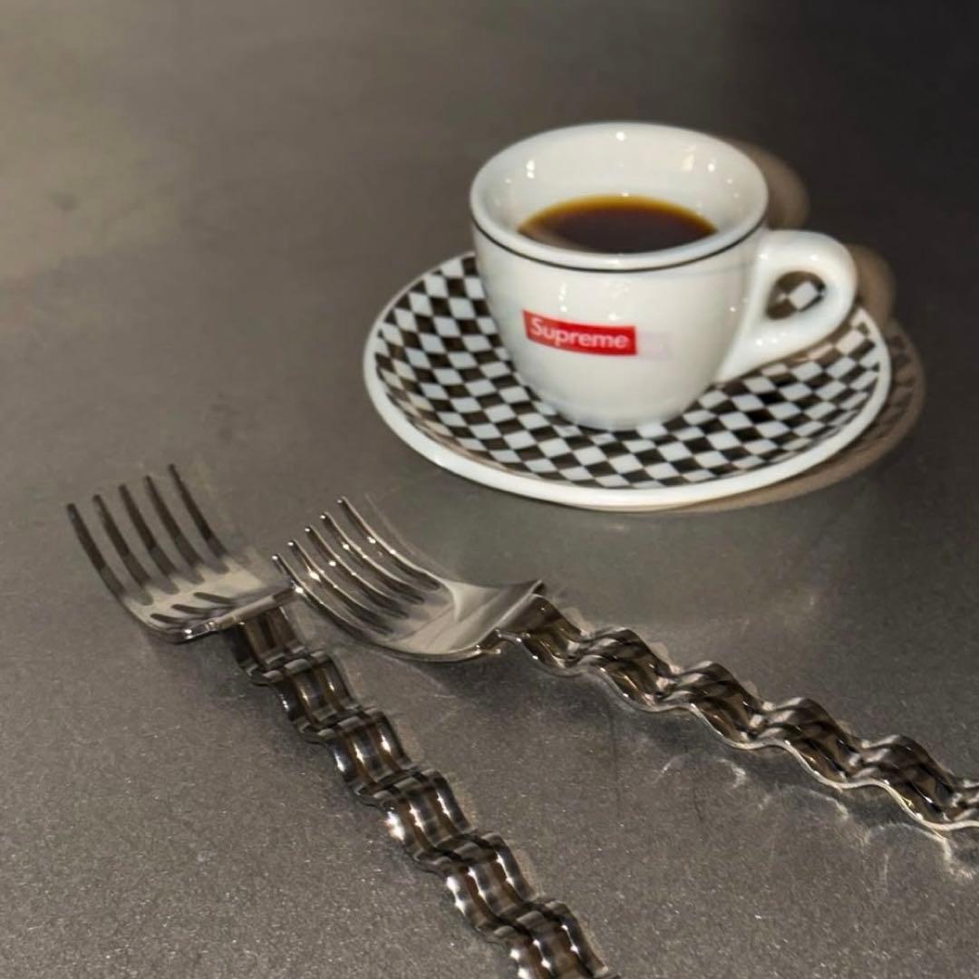 Nuflaat（ヌフラート）Wave Spoon & Fork Duo Set