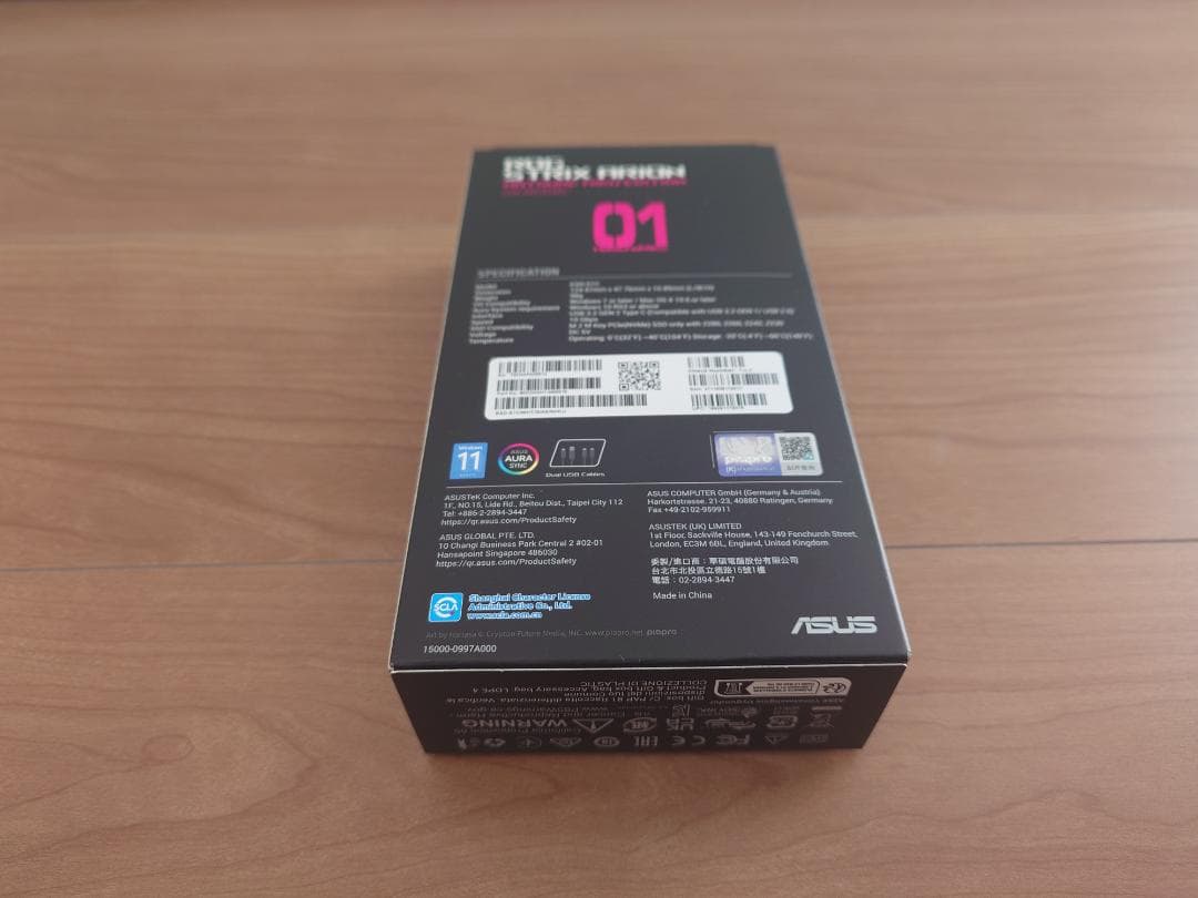 が*？様 ROG Strix Arion Hatsune Miku Editio