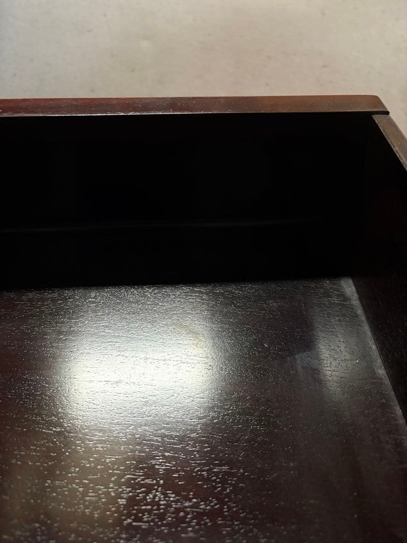 茶箪笥　引き出し割れあり　写真でご確認ください。