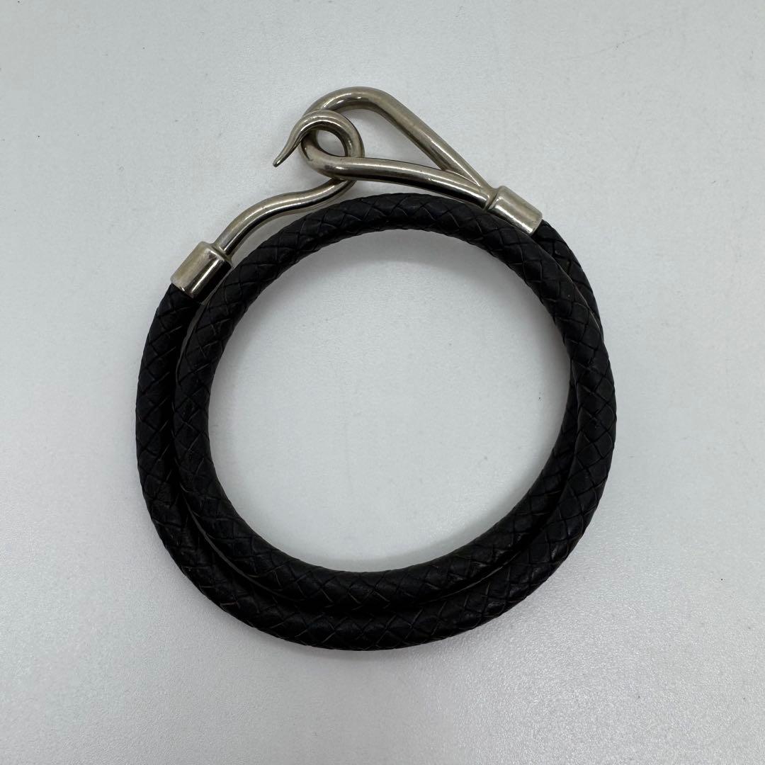✨HERMES✨エルメス✨ジャンボブレスレット✨シルバー✨2連✨ブレスレット✨