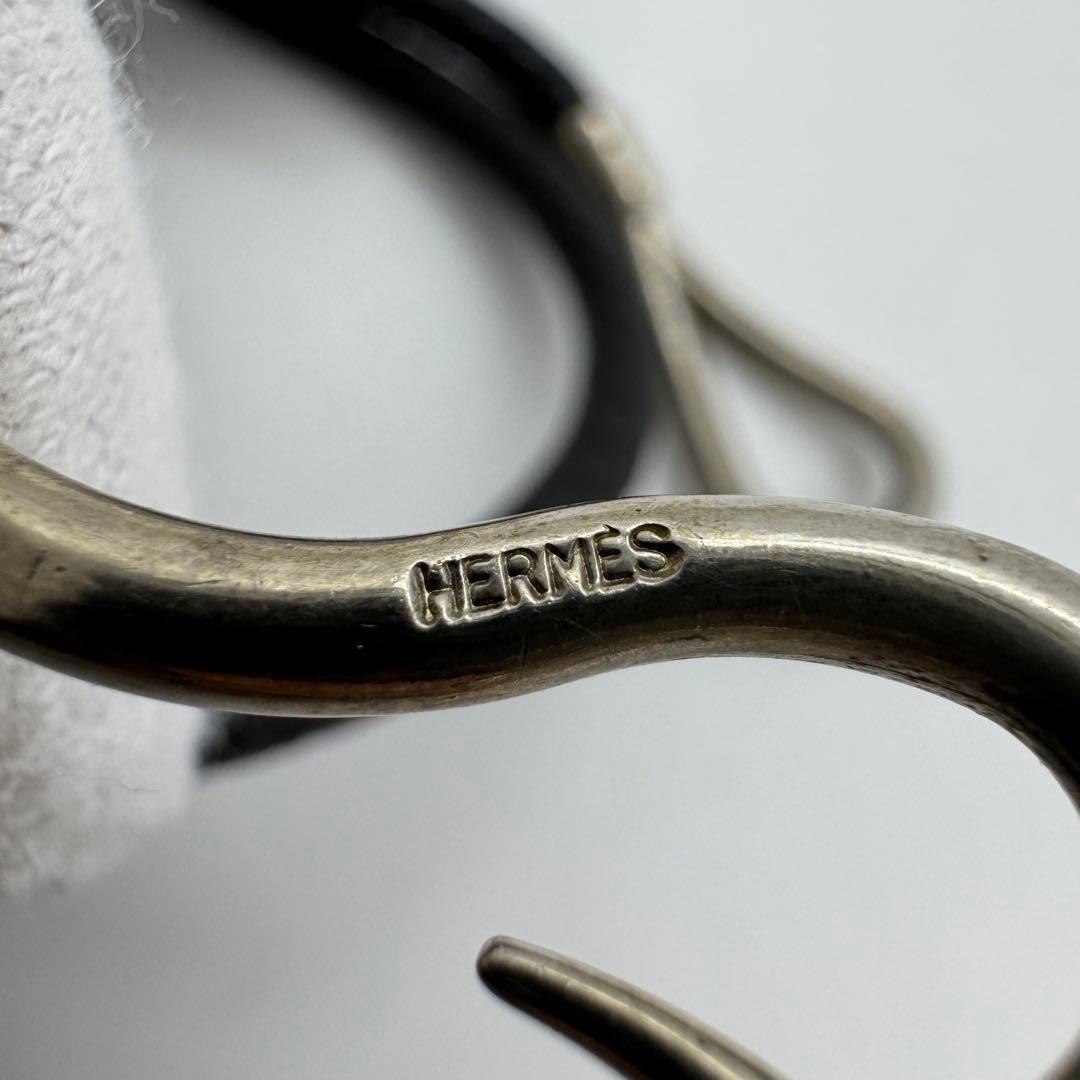 ✨HERMES✨エルメス✨ジャンボブレスレット✨シルバー✨2連✨ブレスレット✨