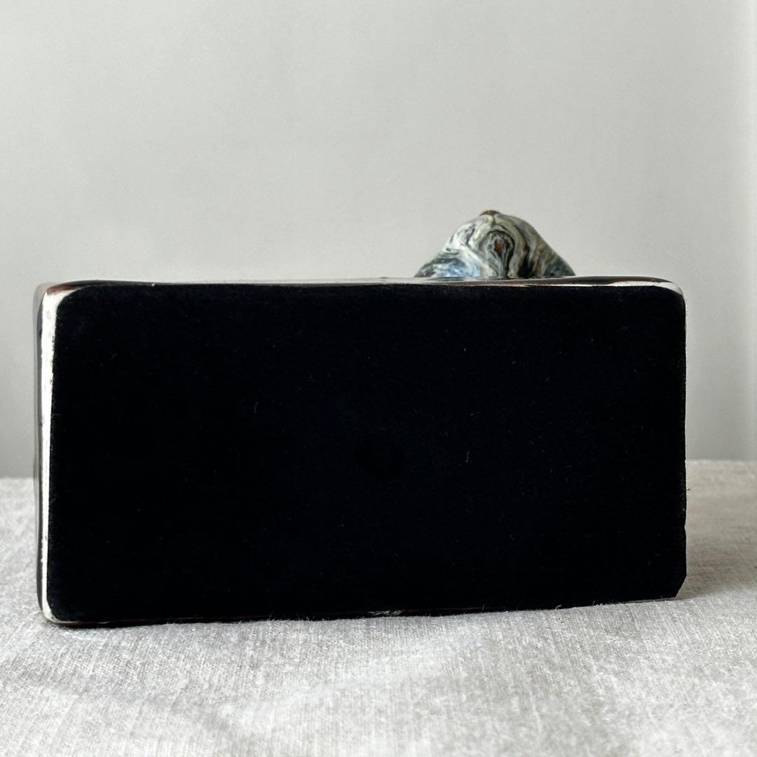 vintage陶器製 猫の置物 ヴィンテージ アンティーク ねこ ネコ cat