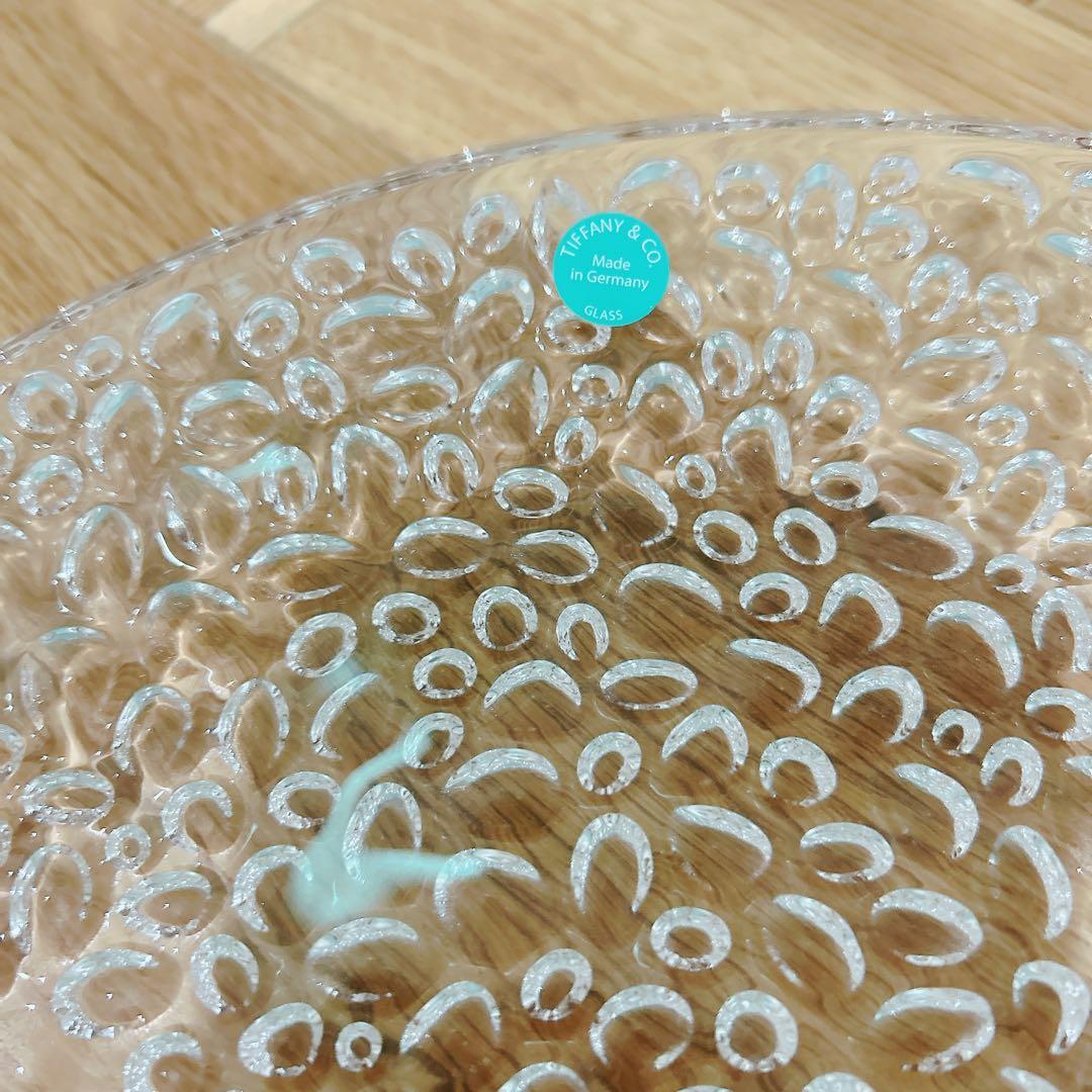 2枚セット　ティファニー Tiffany コブルストーンプラター 未使用品