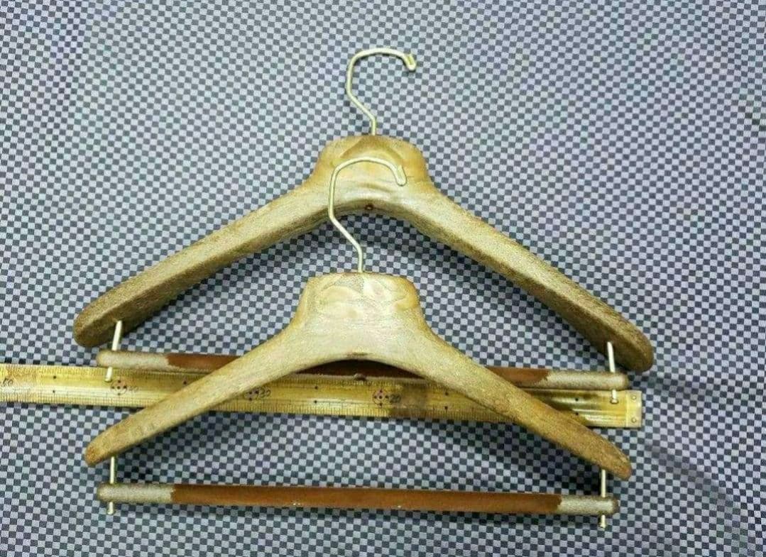 43㎝ 10本set 樹脂ハンガー 茶 マイネッティ サルトリアーレ 新品