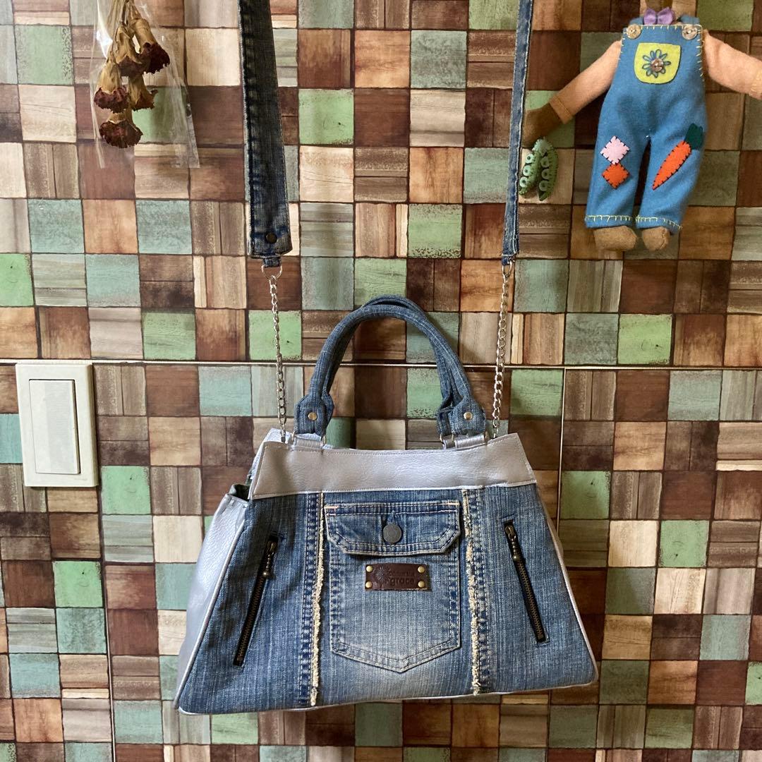 デニムリメイク3wayバック