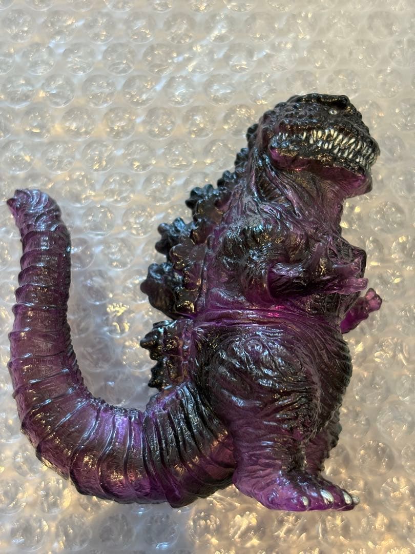 Maxtoy マックストイ シン・ゴジラ クリアパープル ソフビ