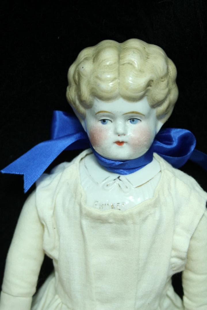 チャイナヘッドドール◎ネーム入り アンティーク ビスクドール ドイツ　ドイツ
