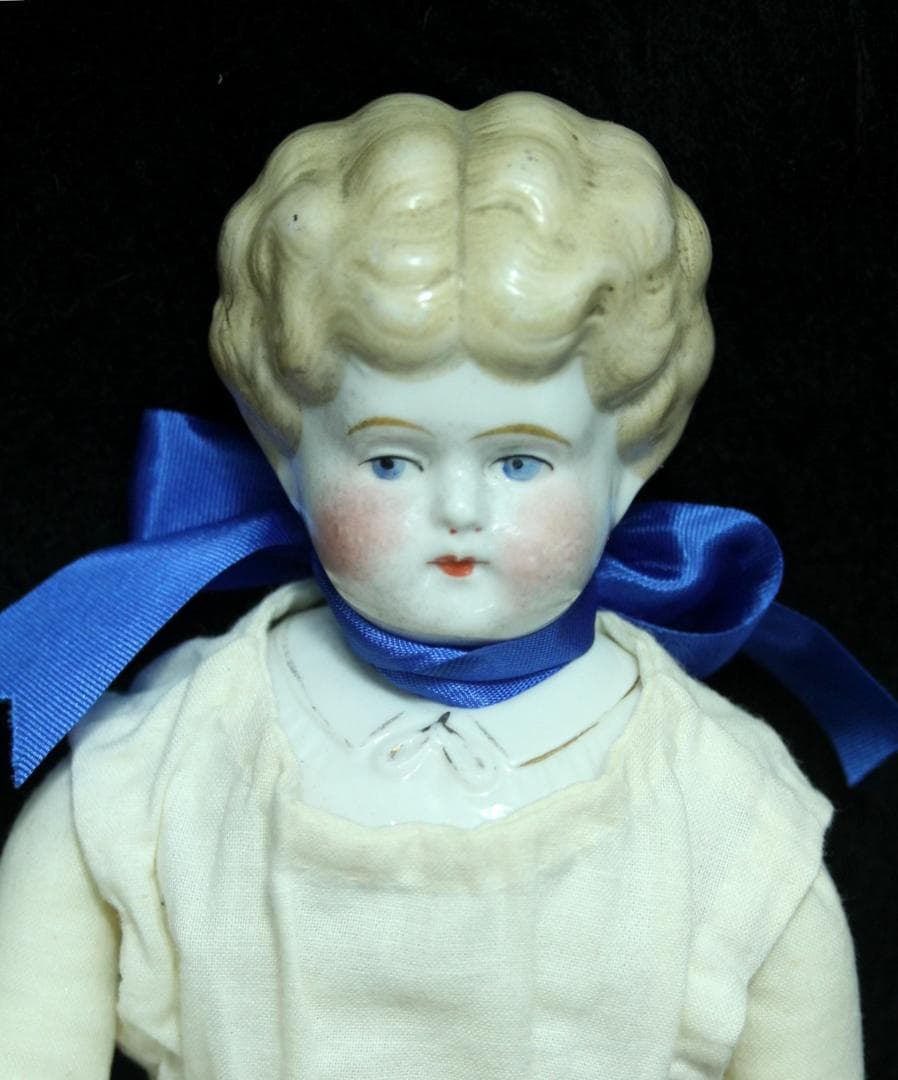 チャイナヘッドドール◎ネーム入り アンティーク ビスクドール ドイツ　ドイツ