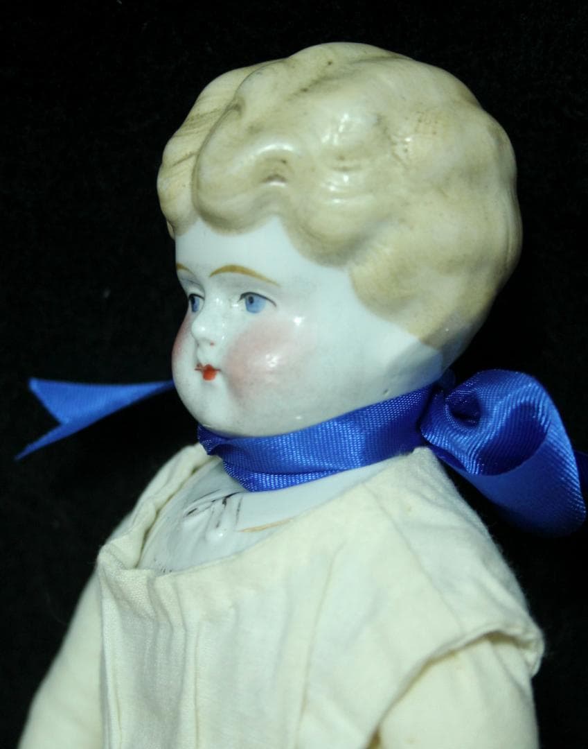 チャイナヘッドドール◎ネーム入り アンティーク ビスクドール ドイツ　ドイツ