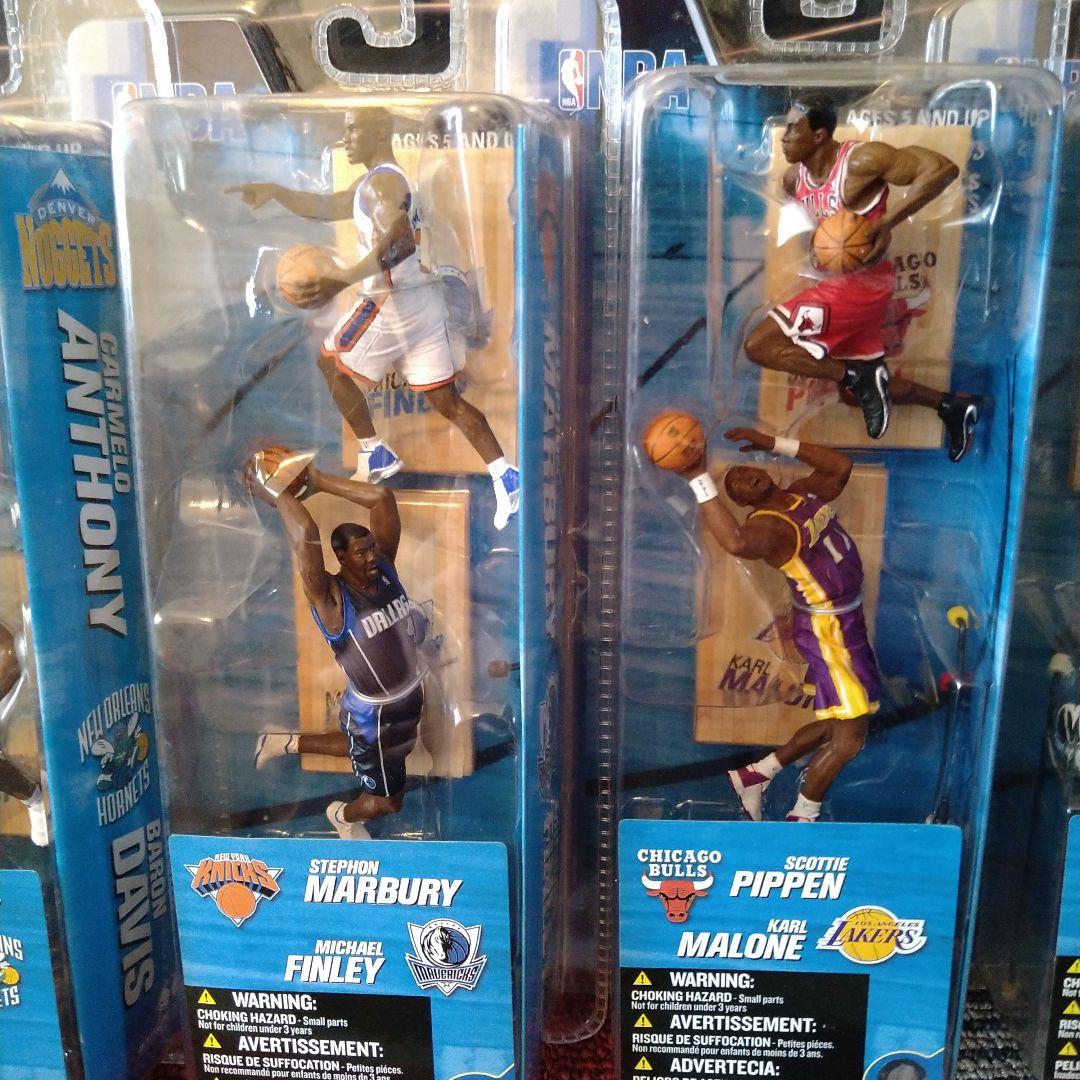 NBA マクファーレン　3インチ2体シリーズ　フルコンプ　6体セット