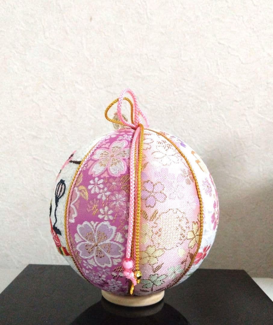 手毬 手鞠 てまり 刺繍お雛様 No47