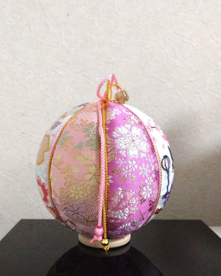 手毬 手鞠 てまり 刺繍お雛様 No47