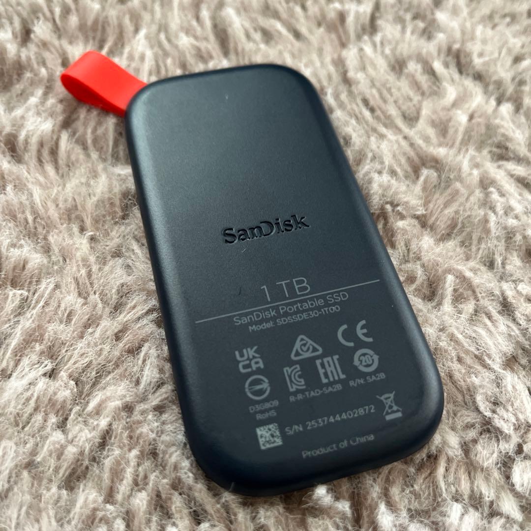 sundisk/サンディスク ポータブルSSD 1TB