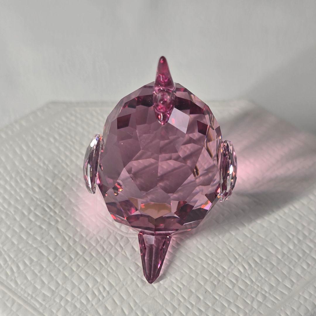 【人気✨】SWAROVSKI　スワロフスキー　ピンク　オカメインコ