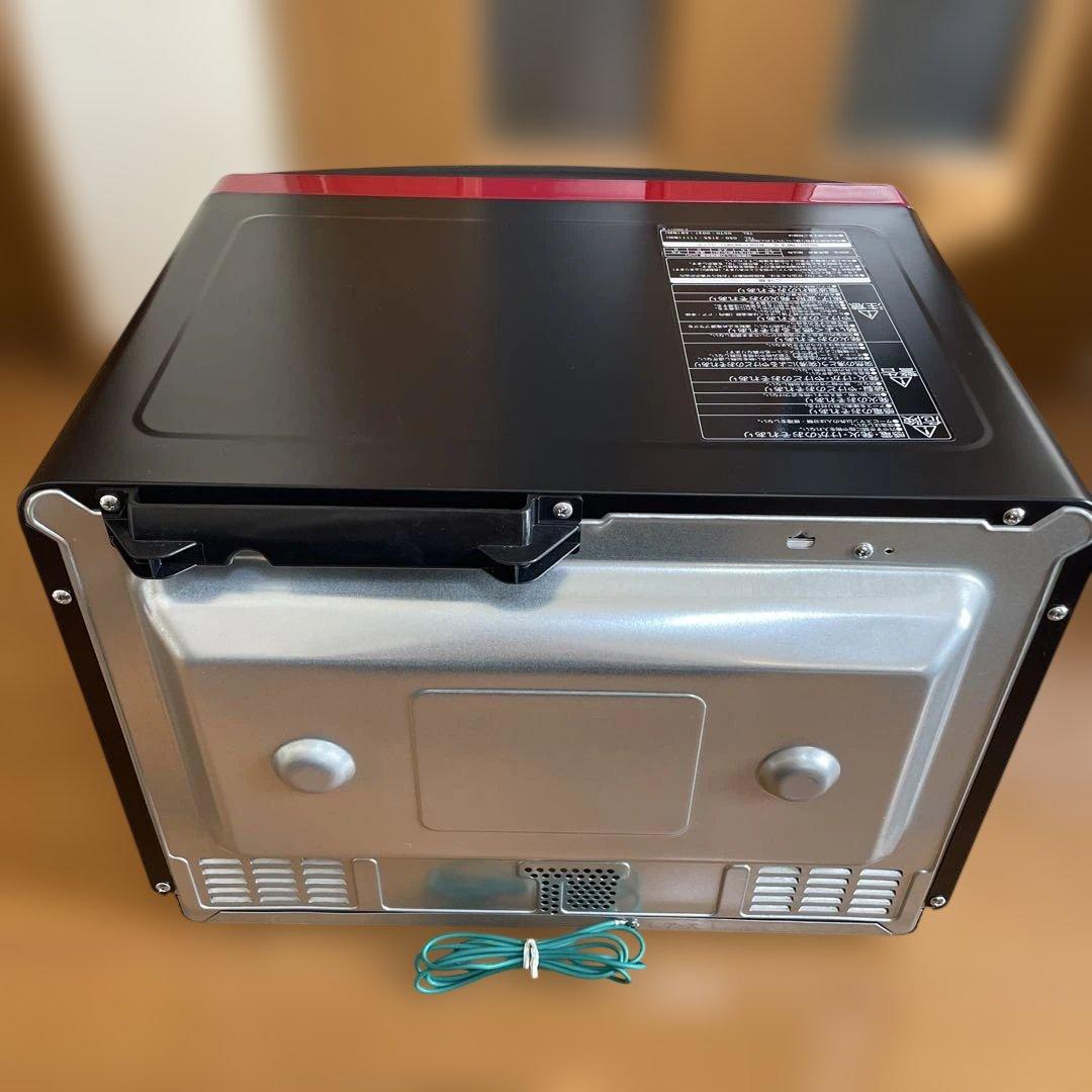 【動作品★整備済　】日立 オーブンレンジ 赤黒　MRO-S8Y 2021年製