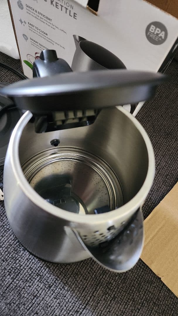 美品 アメリカ購入 AROMA 電気ケトル Electric Kettle 1L