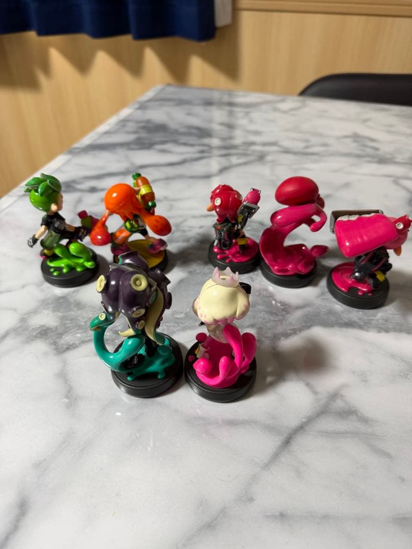 amiibo スプラトゥーン　7点セット