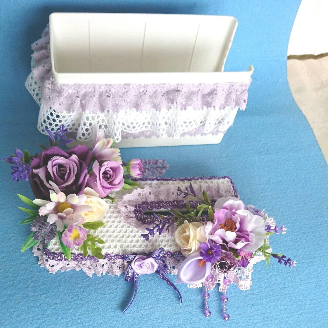 あかねこのは ティッシュケース61、粘着ローラーケース45 セット