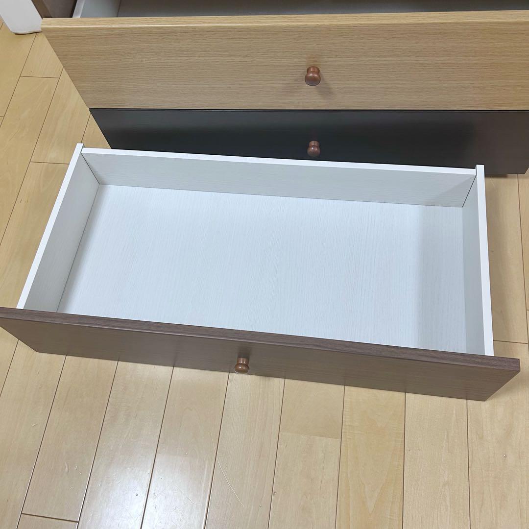 ニトリ　ローチェスト　リセナ2 7580H2 マルチカラー　4段5杯