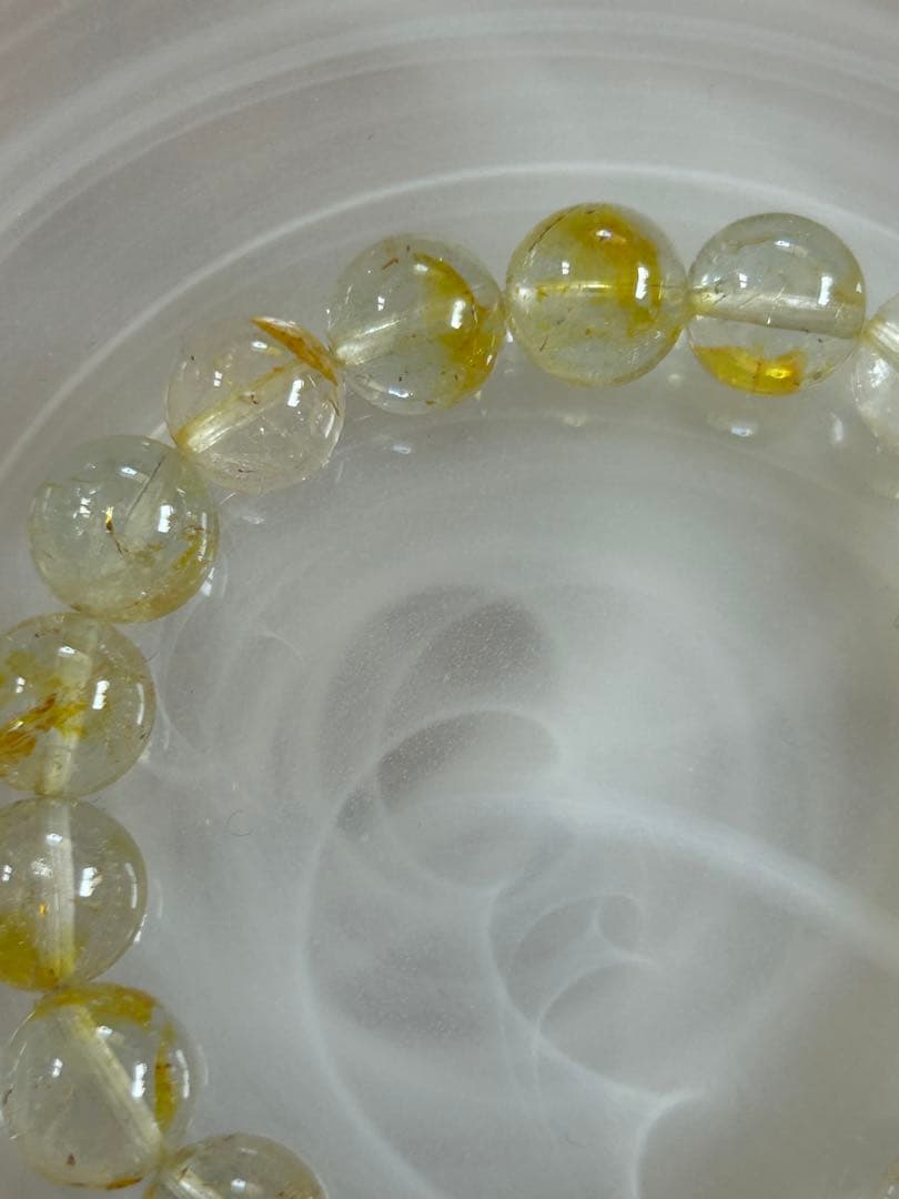 ゴールデントパーズブレスレット10.6