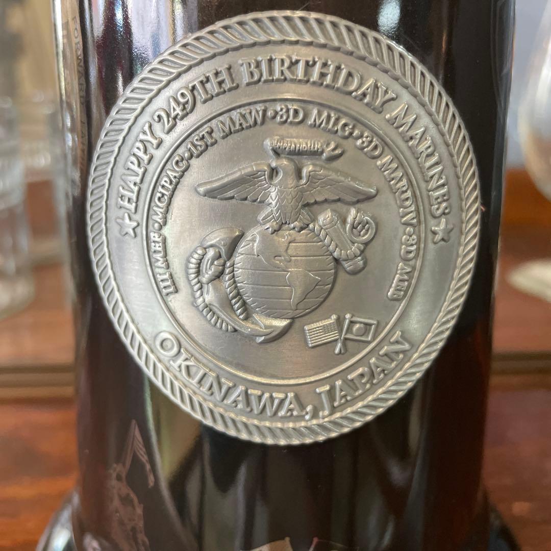 アメリカ海兵隊・記念品・ビールジョッキ