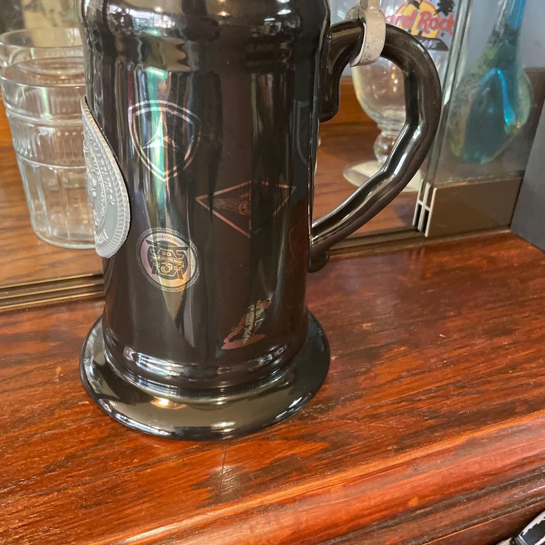 アメリカ海兵隊・記念品・ビールジョッキ