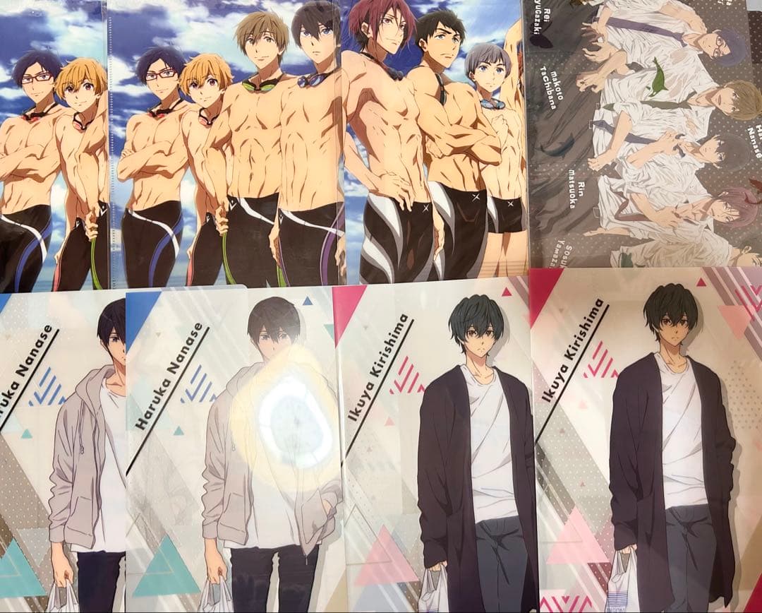 Free! ポストカード VISA クリアファイル ハイ☆スピード! ハイスピ