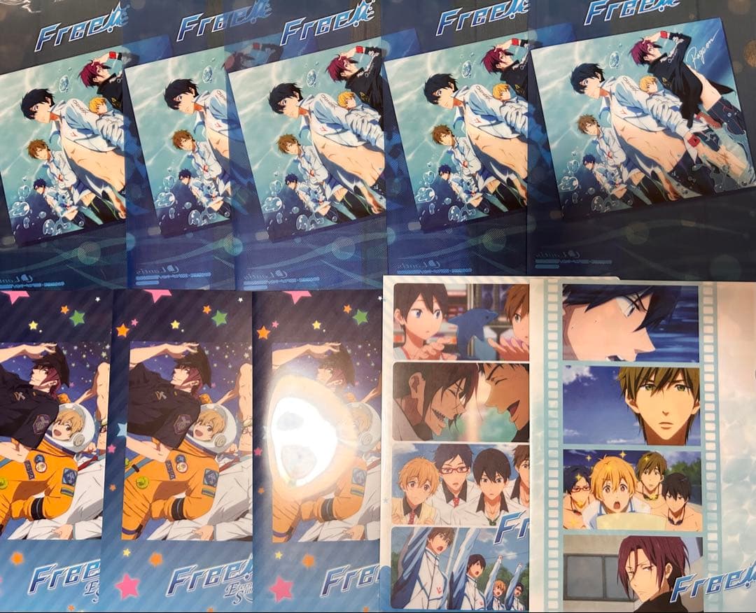 Free! ポストカード VISA クリアファイル ハイ☆スピード! ハイスピ