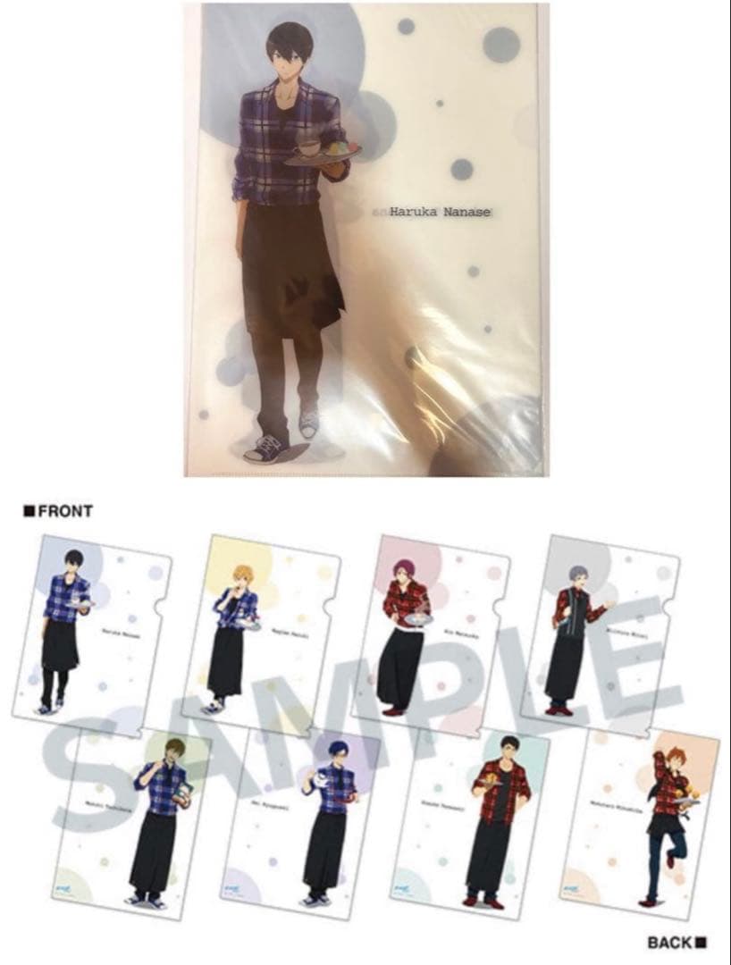 Free! ポストカード VISA クリアファイル ハイ☆スピード! ハイスピ