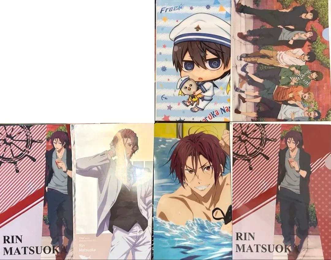 Free! ポストカード VISA クリアファイル ハイ☆スピード! ハイスピ