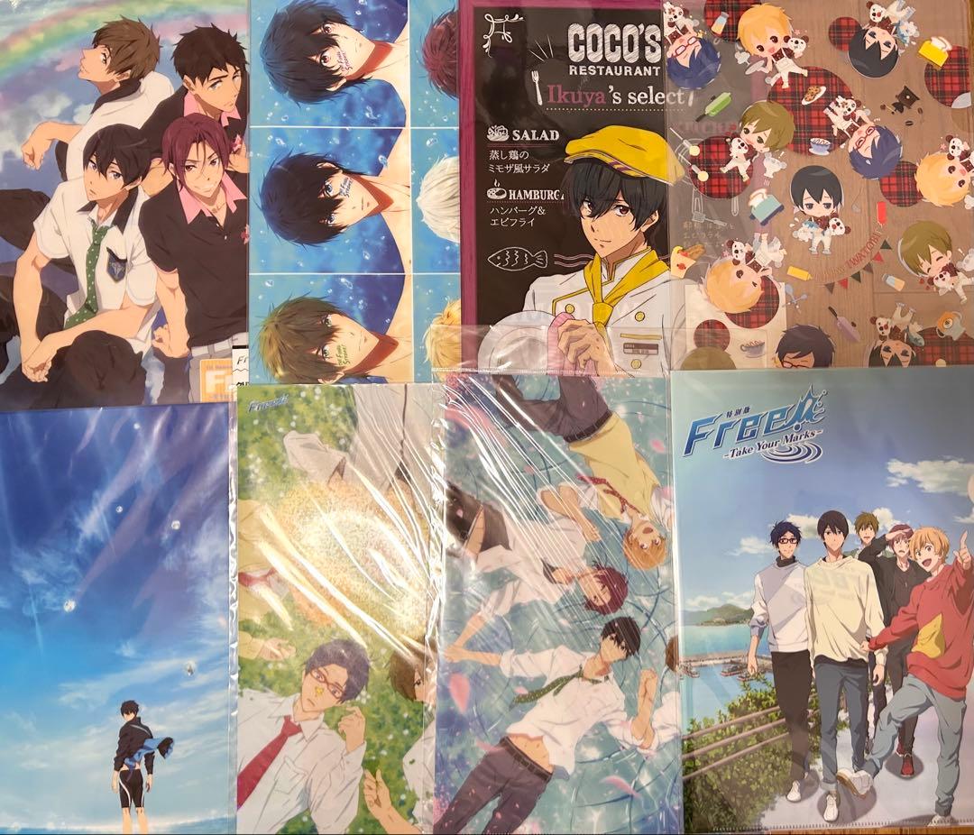 Free! ポストカード VISA クリアファイル ハイ☆スピード! ハイスピ