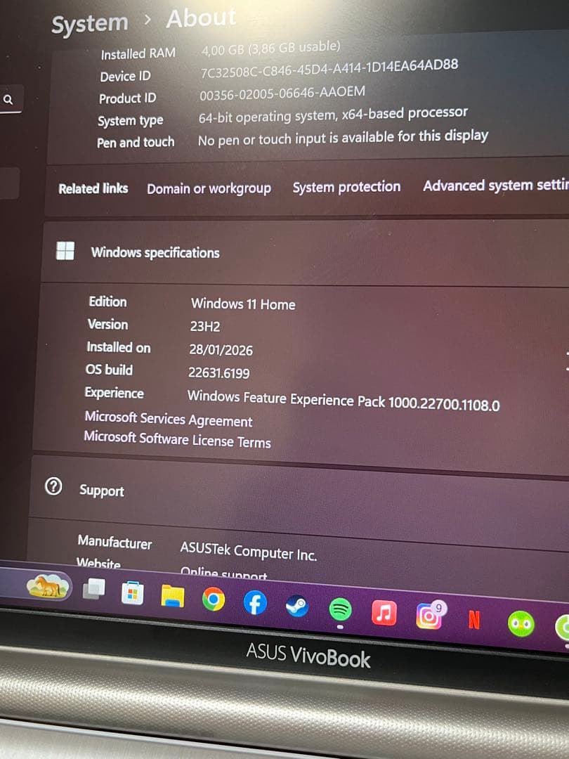 MacBook本体 ASUS VivoBook S13 S330