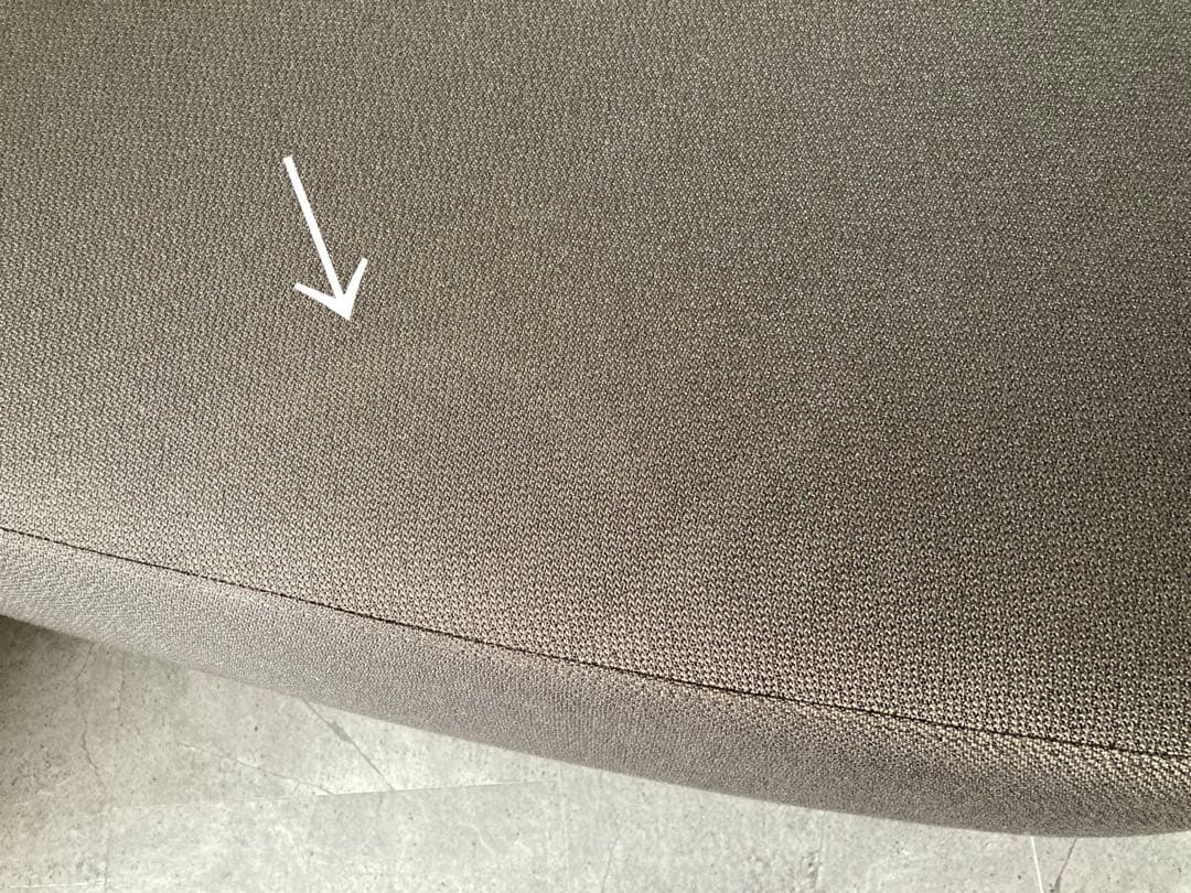 変形ソファー 1〜2人掛け ブラウン オットマン