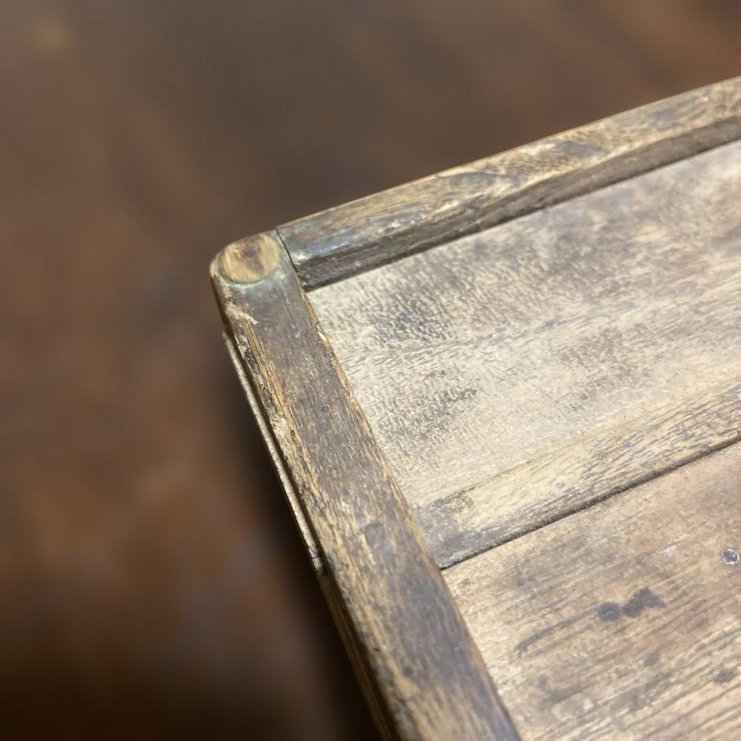 レア　古民具　古道具　針箱　骨董品　珍品　木製　アンティーク