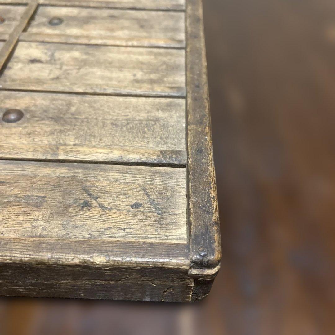 レア　古民具　古道具　針箱　骨董品　珍品　木製　アンティーク