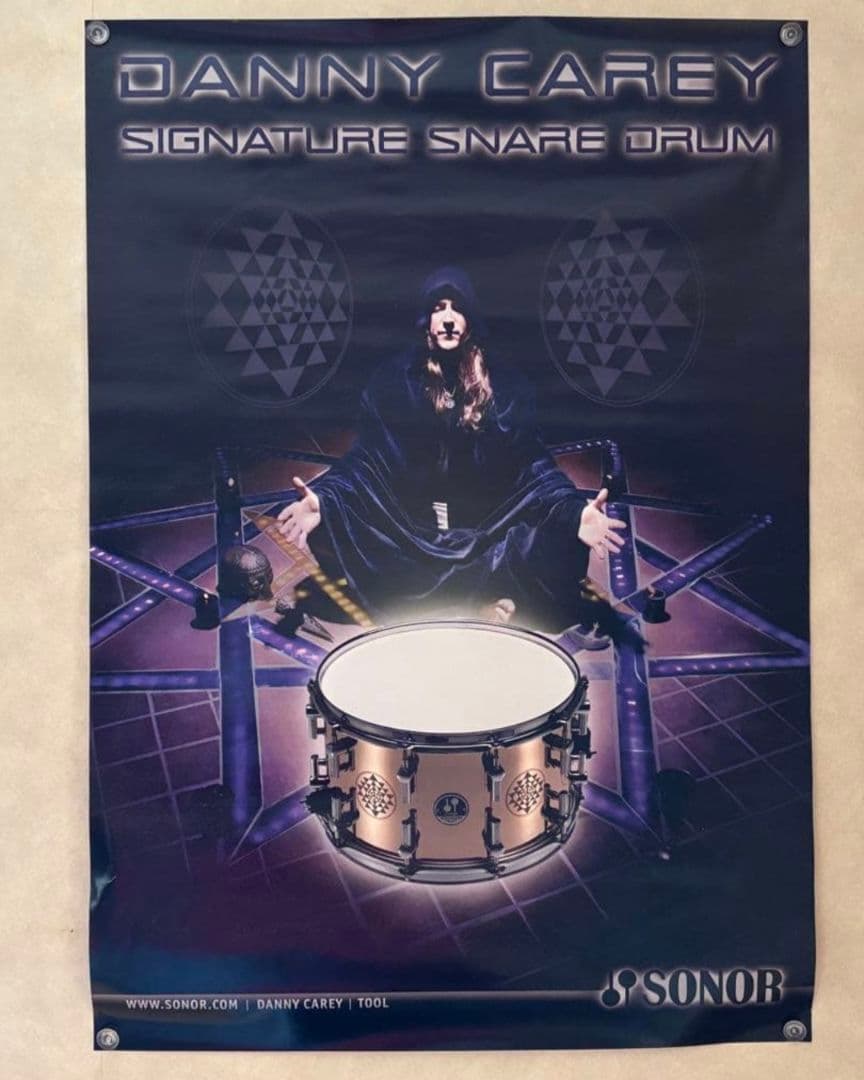 tool danny carey　ポスター　2枚セット