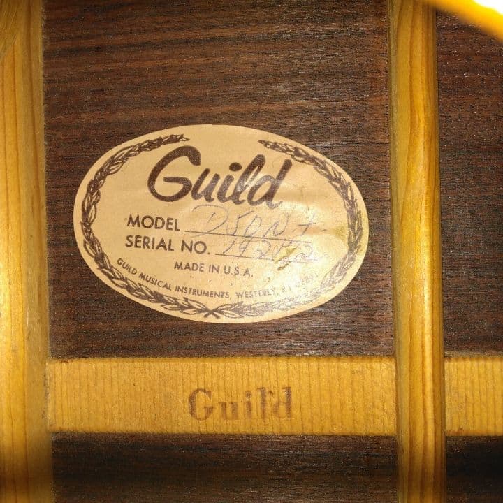 Guild D-50 NT 76年 Westerly製 ギルド ドレッドノート
