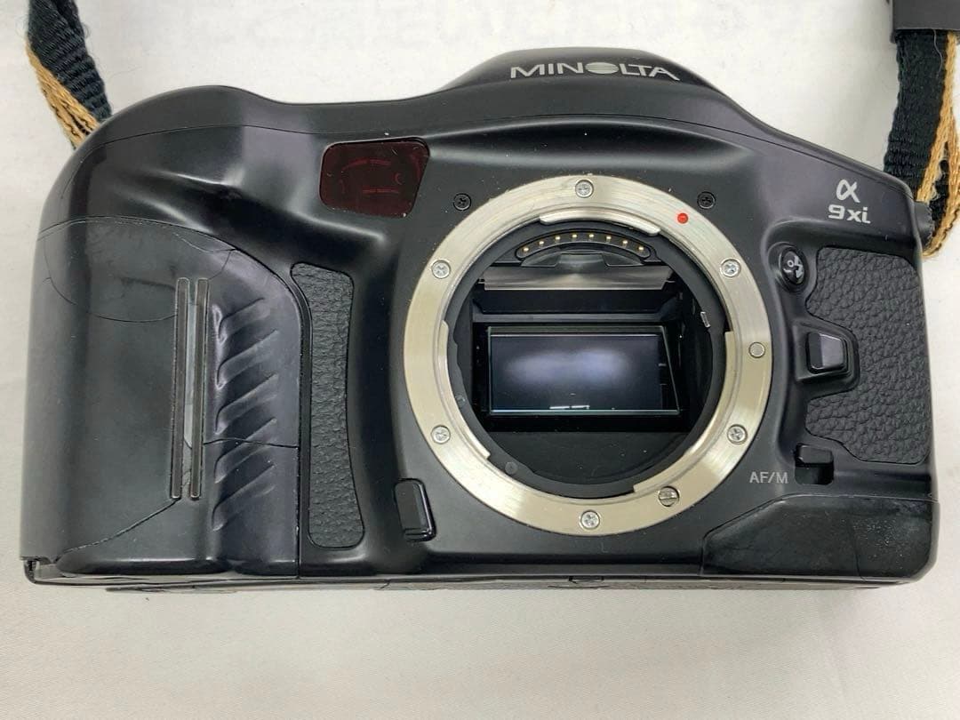 MINOLTA α 9xi 一眼レフカメラ フラッシュ付き