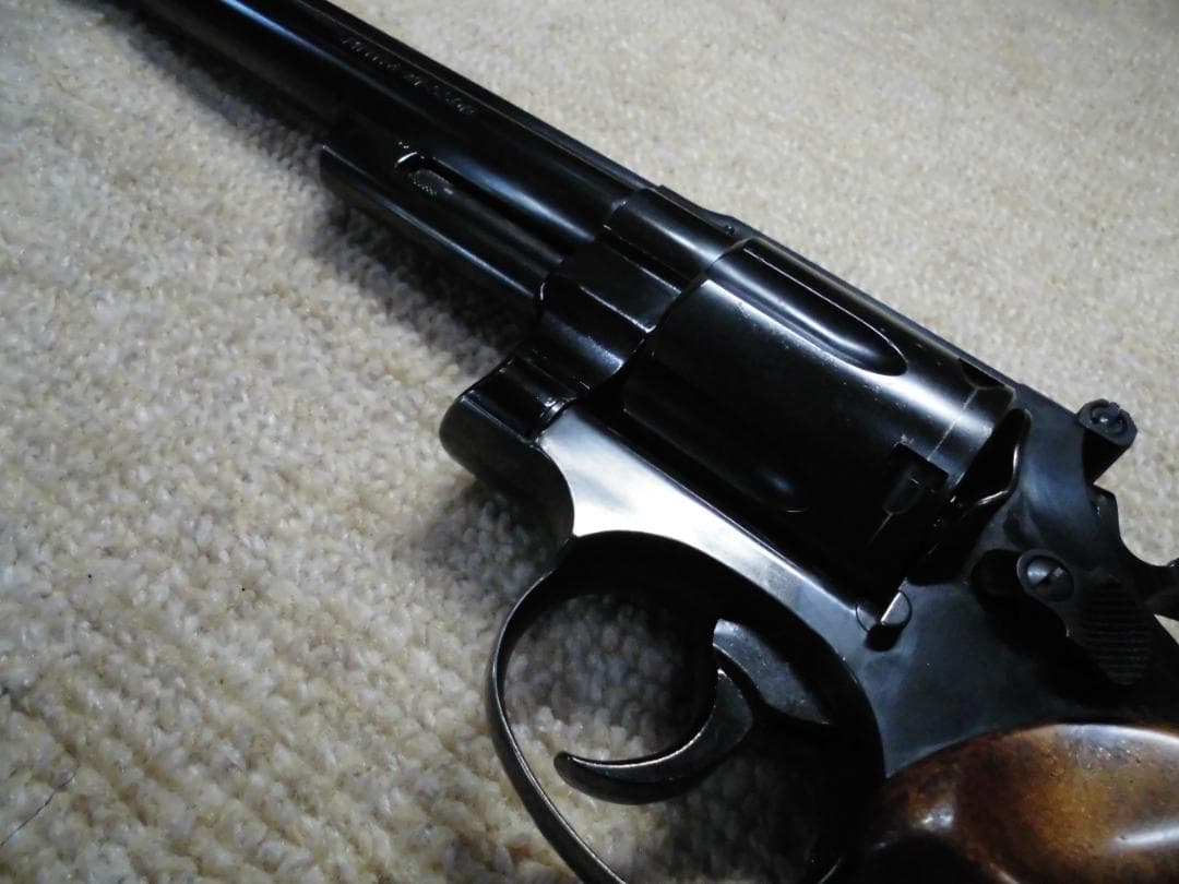 コクサイS&WM29　ブラックメタル　プラスチック製ガスガン