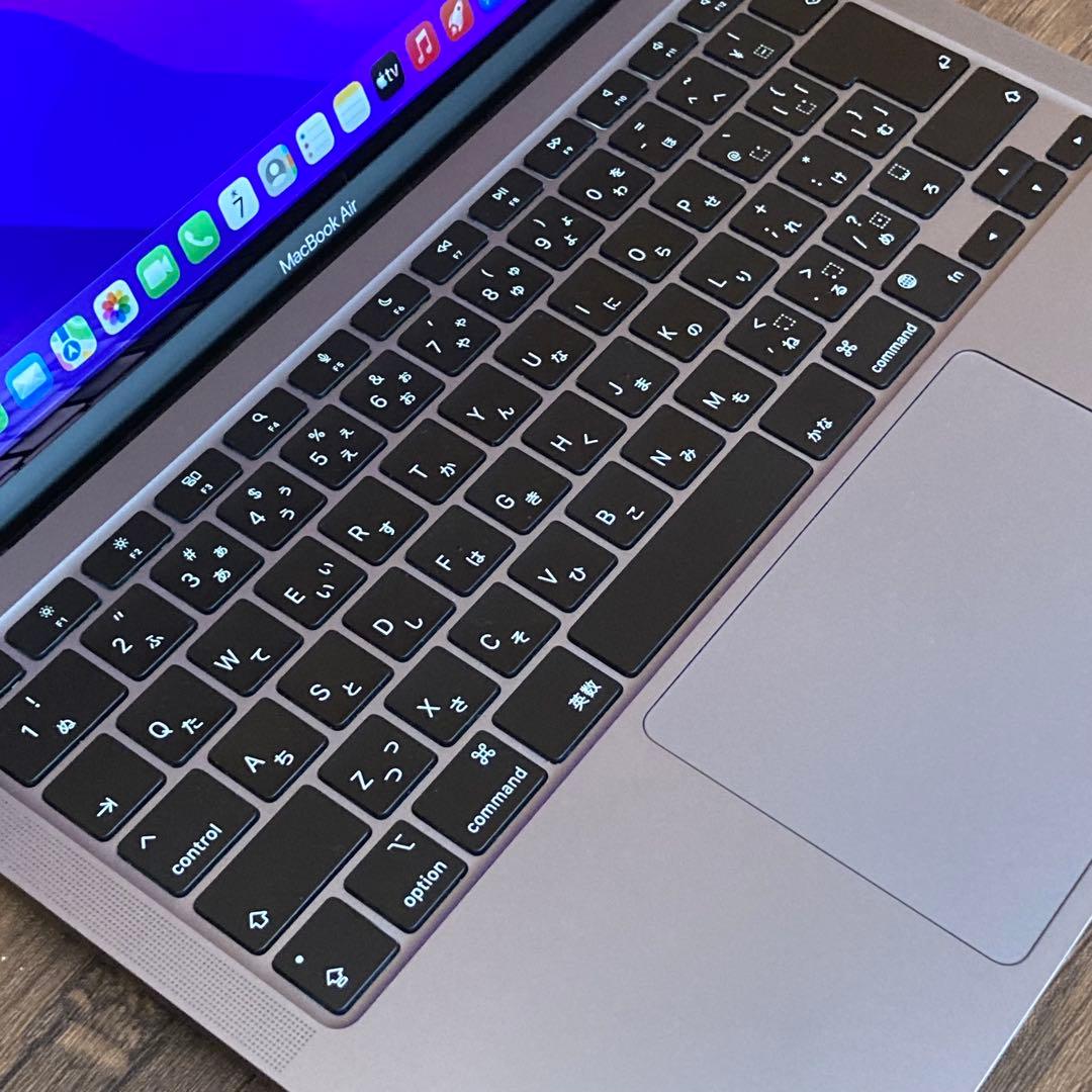 MacBook Air M1 2020 8GB 美品 スペースグレー 512GB