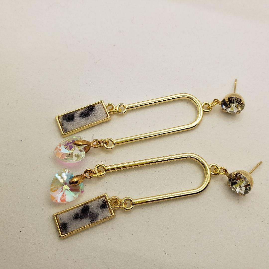 ハンドメイドピアス395