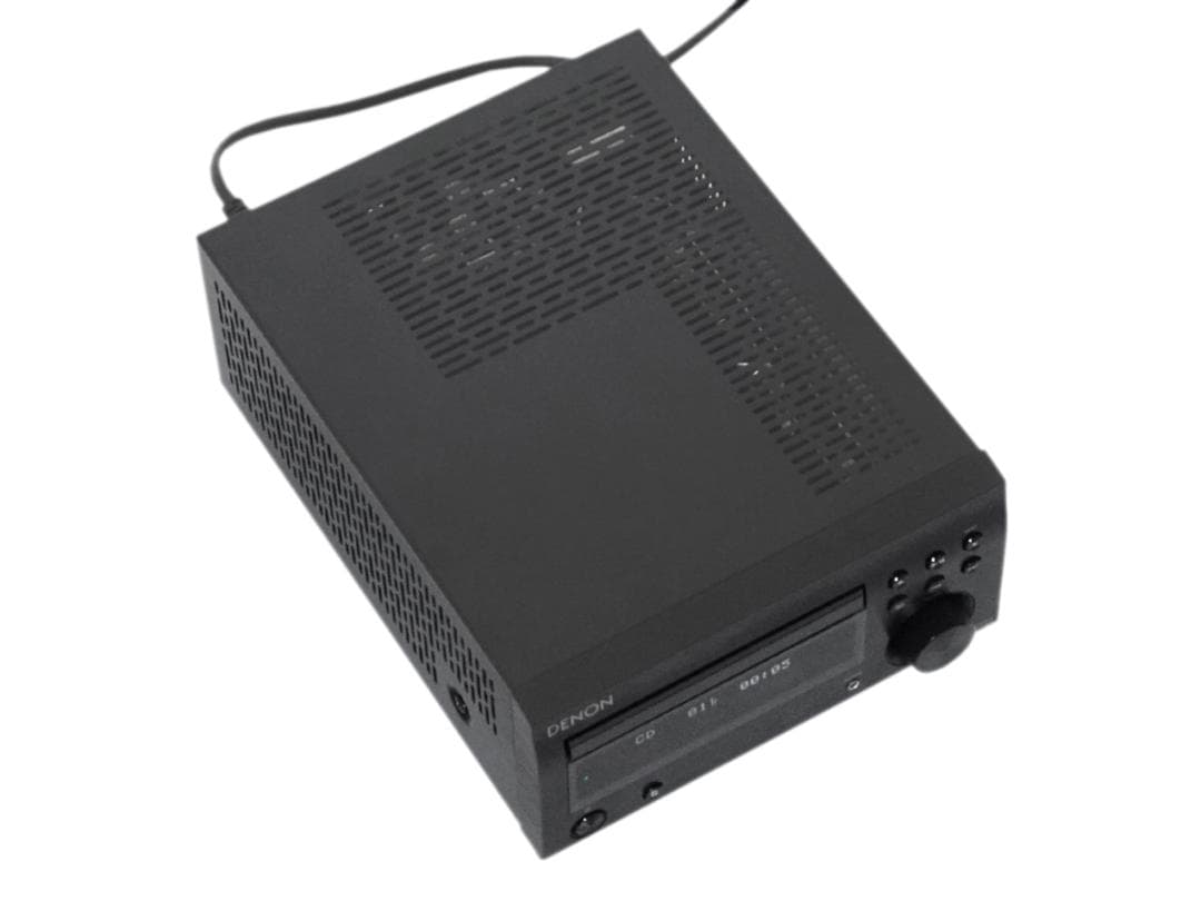 美品 DENON RCD-M41 CDレシーバー ブラック 2019年製 動作品