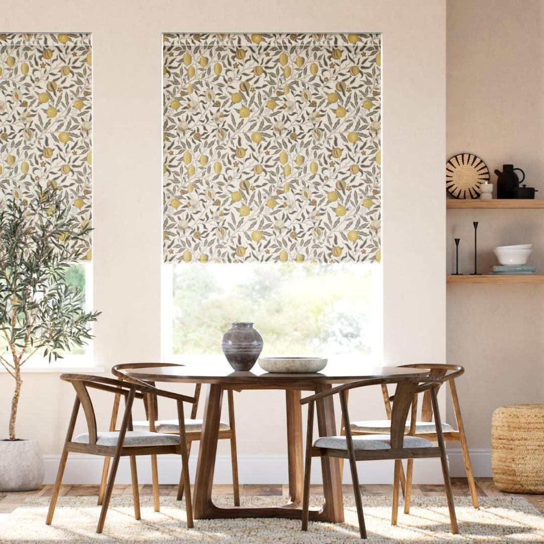 【値下げ】未使用　ロールスクリーン　ウィリアムモリスプリムローズ　77×60